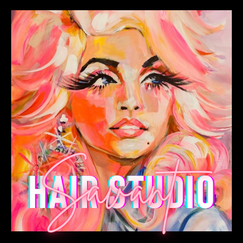 Savant Hair Studio illustrated logo